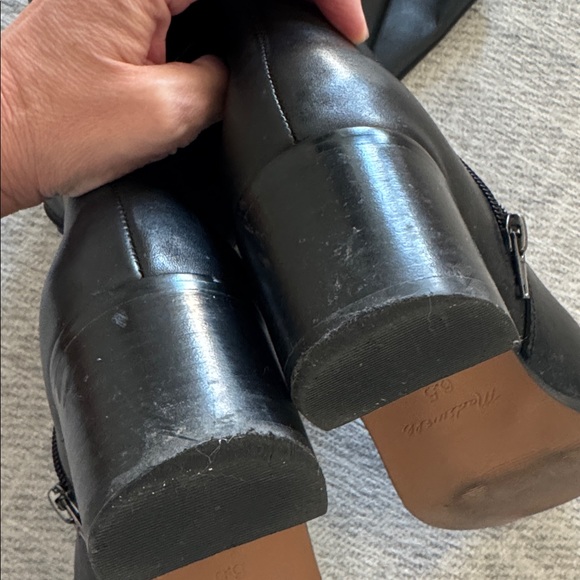 Madewell Black Heeled Boots - Picture 7 of 14